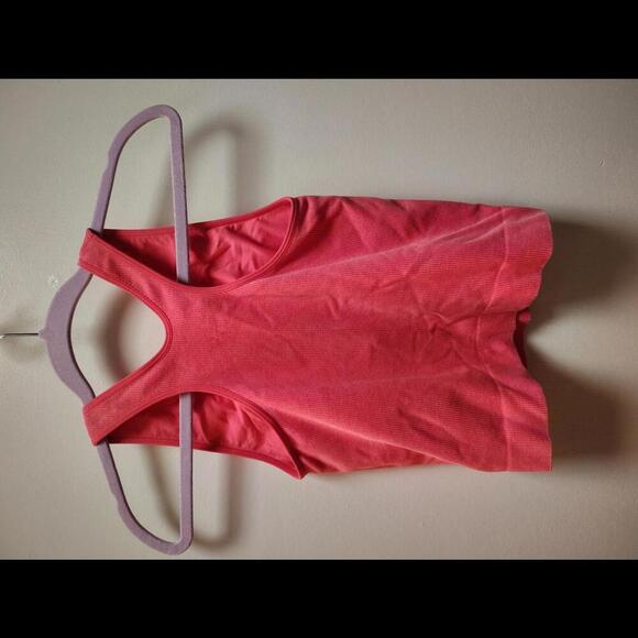 JoyLab Pink Ribbed Tank Top - Picture 4 of 8